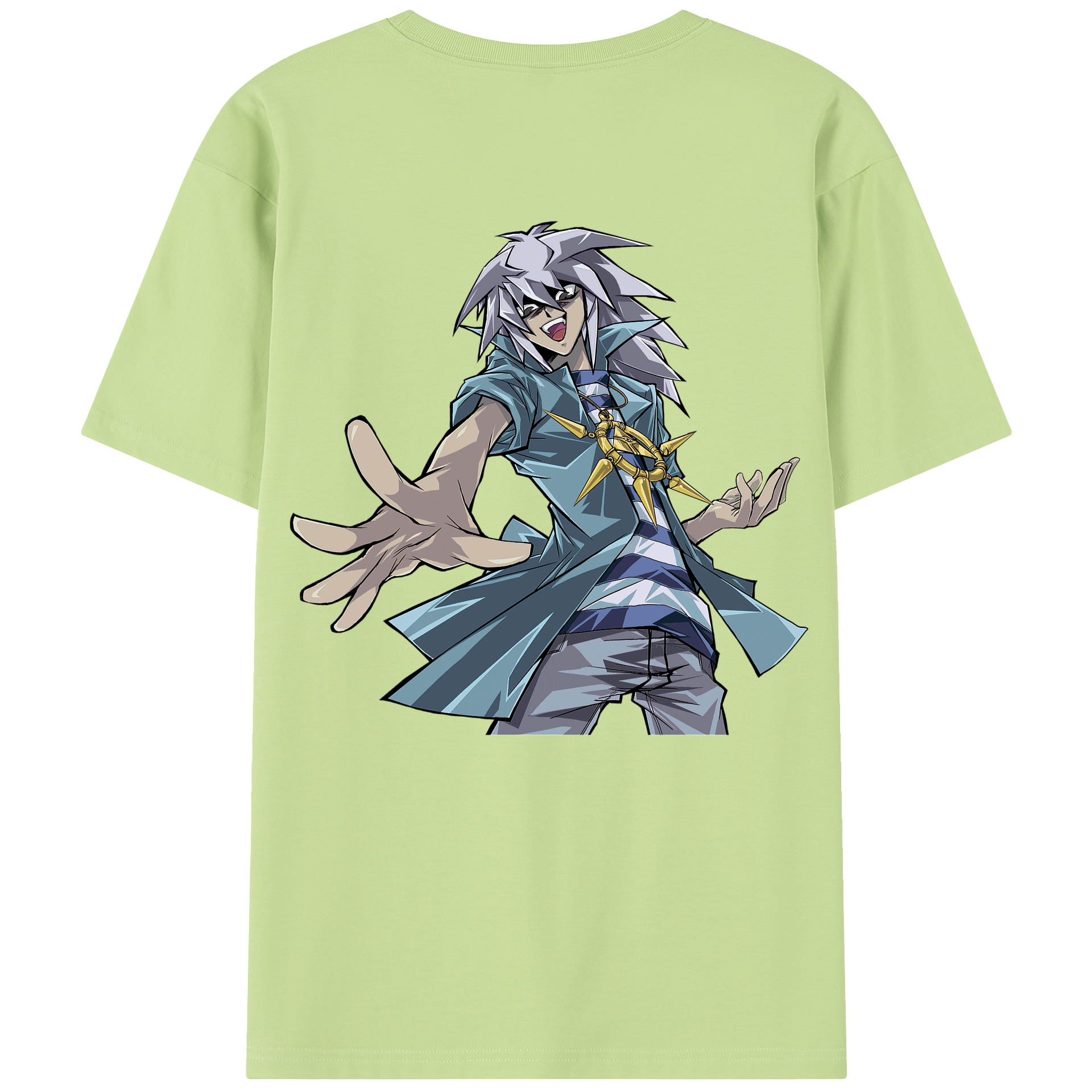 （画像用） 遊☆戯☆王 Yu-Gi-Oh! 綿100％半袖Tシャツ（背面プリント）